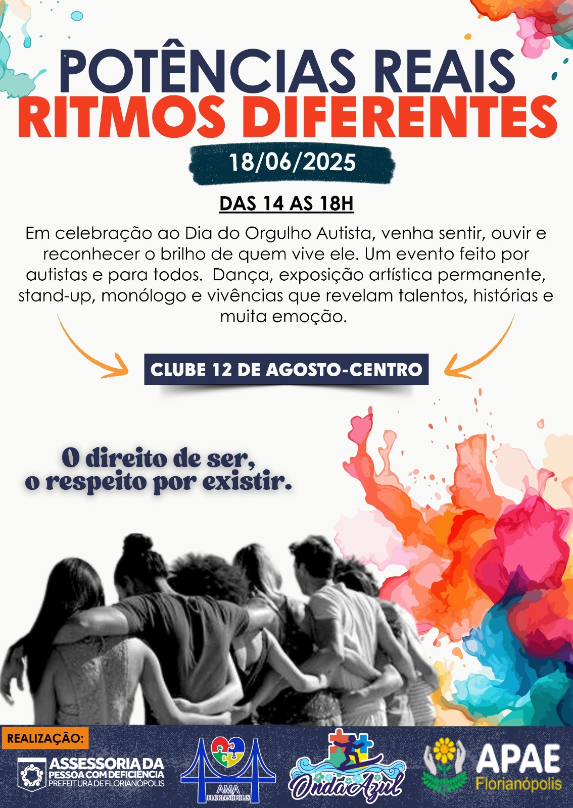 Potências Reais, Ritmos Diferentes - AMA Floripa